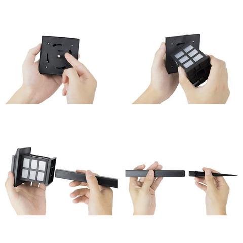 Комплект светильников садовых светодиодных 6 шт. Черный - фото 8 Комплект светильников садовых светодиодных 6 шт. Черный - фото 8