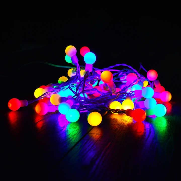 Гирлянда матовые щарики 28 шт. 3 м Multi (700256378)