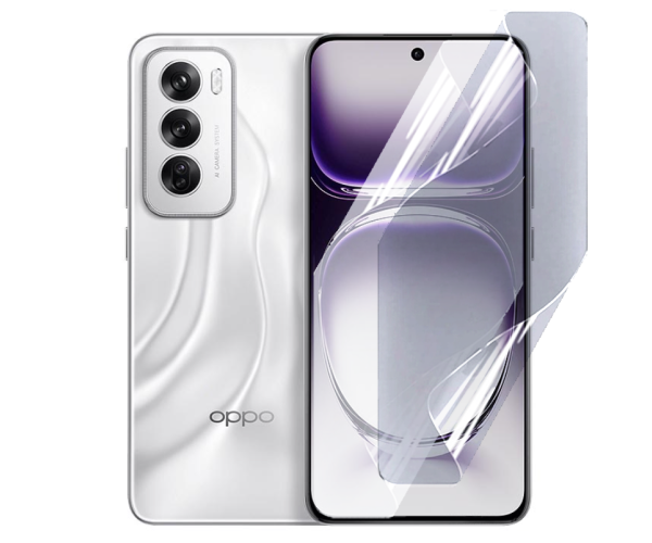 Противоударная гидрогелевая пленка Hydrogel Film для Oppo Reno12 5g, Transparent
