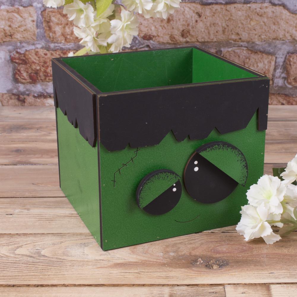 Кашпо для цветов Хеллоуин микс Зомби (1398-7)