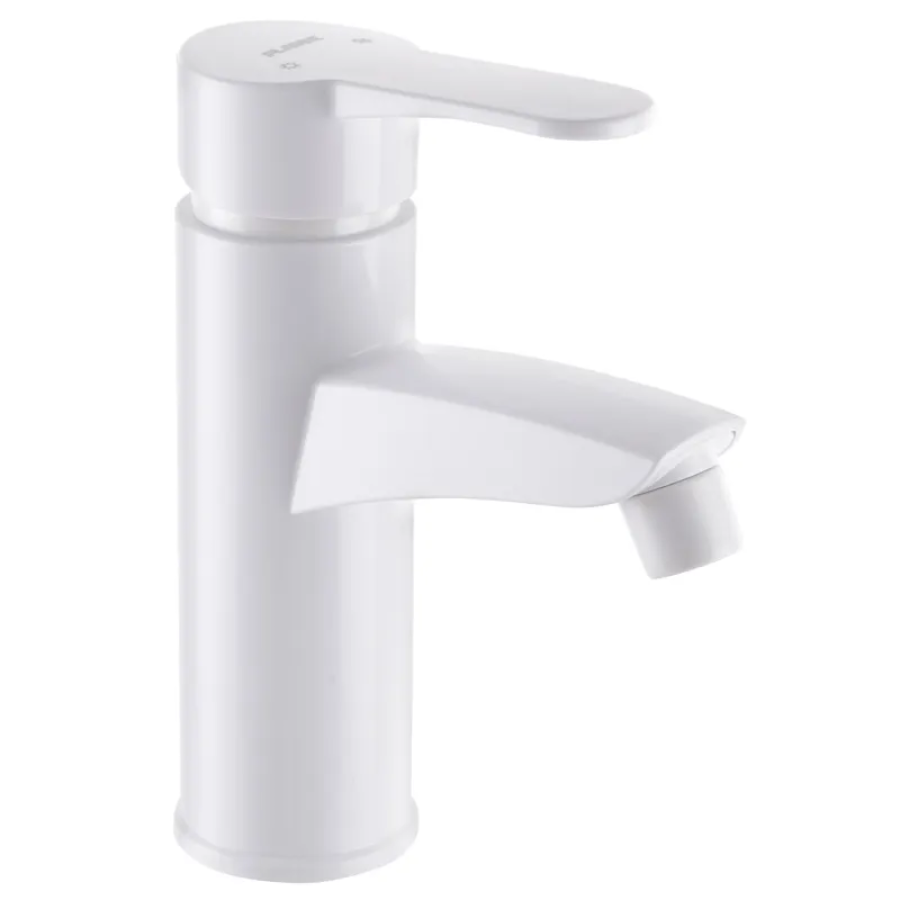 Смеситель для умывальника PLAMIX Sergio-001 White (PM0602)
