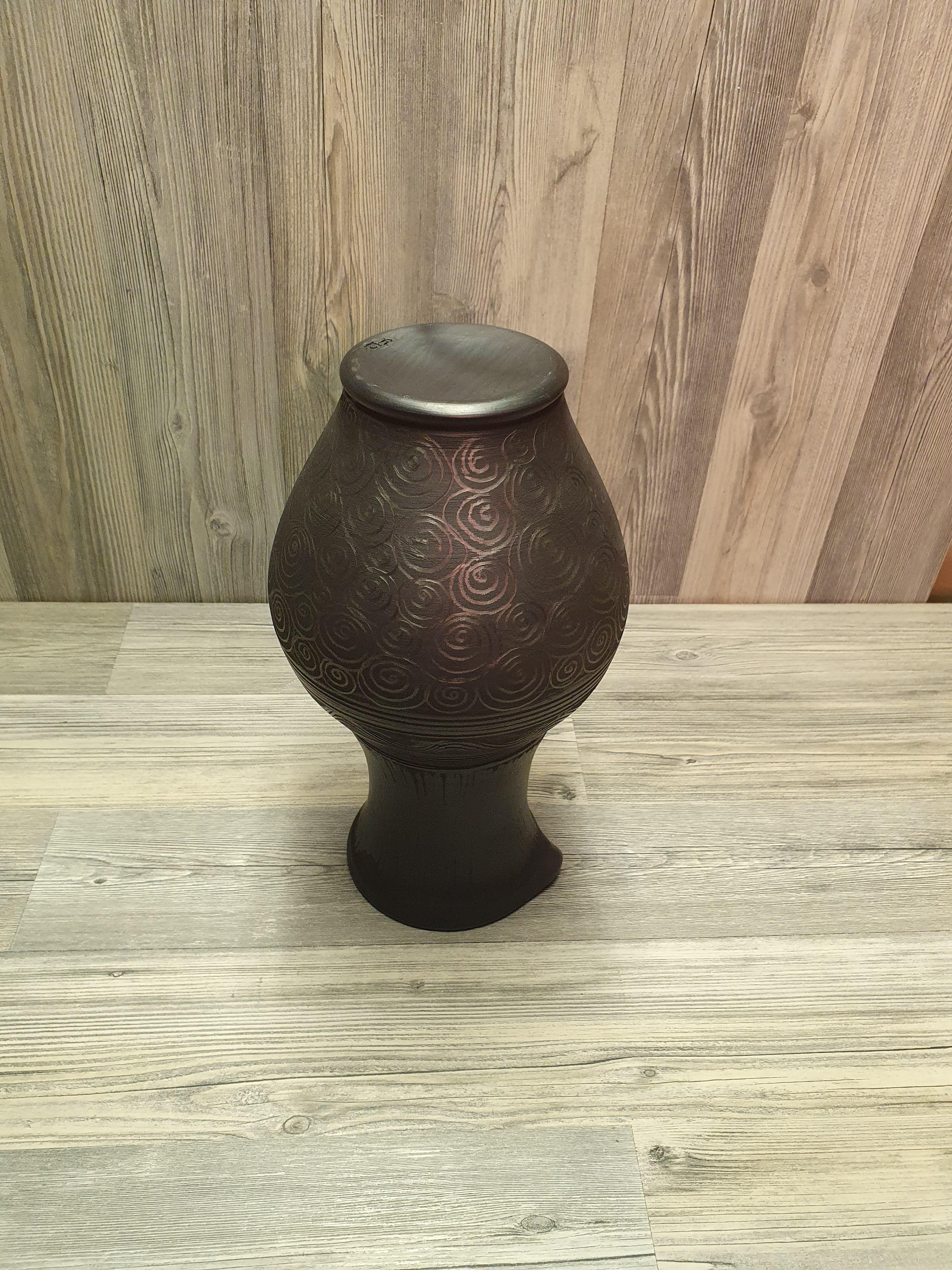 Кувшин из черной глины (5291) - фото 5 Кувшин из черной глины (5291) - фото 5