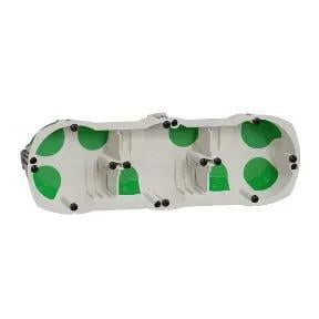 Коробка установча Schneider Electric Multifix Air 3-місна для порожнистих стін (28689818)