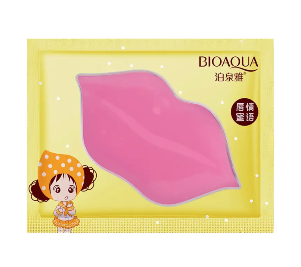 Маска гидрогелевая увлажняющая для губ Bioaqua Grapefruit Moisturizing Lips Mask с экстрактом грейпфрута 8 г (011524)