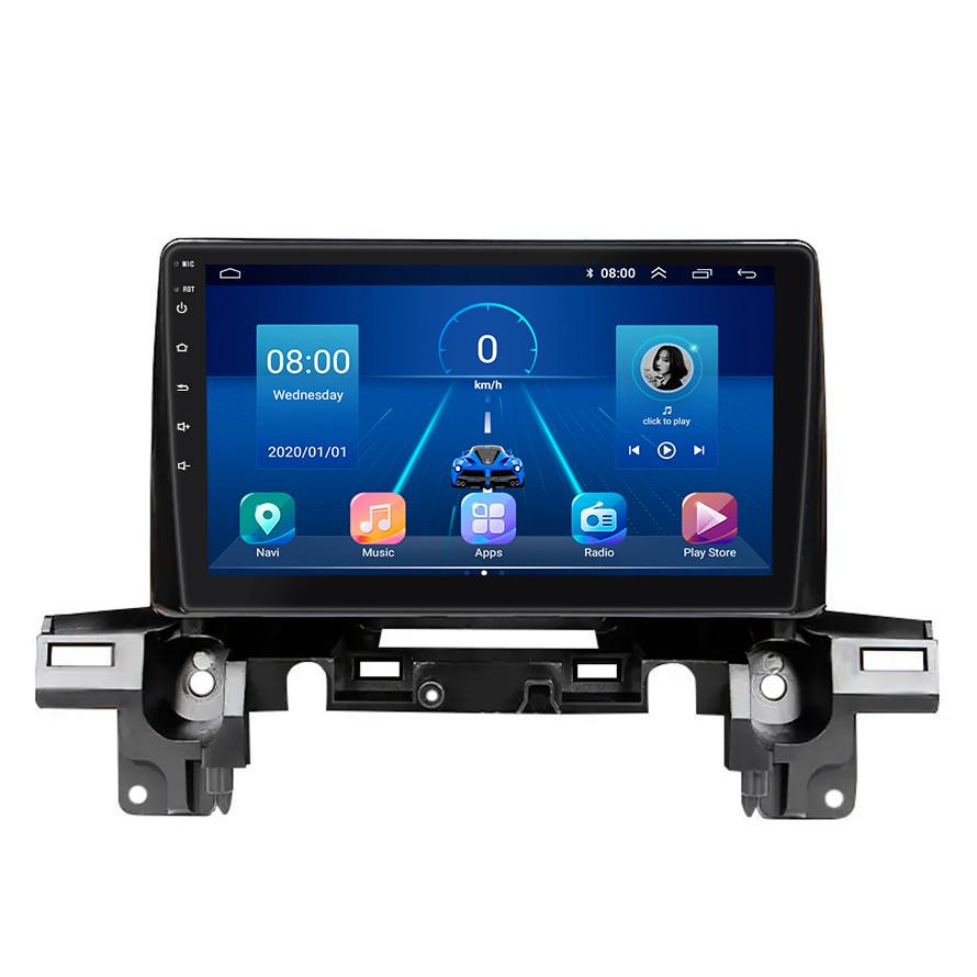 Автомагнитола штатная Lesko для Mazda CX-5 II 2017-н.в. 9" 6/128Gb 4G Wi-Fi GPS Top MOB