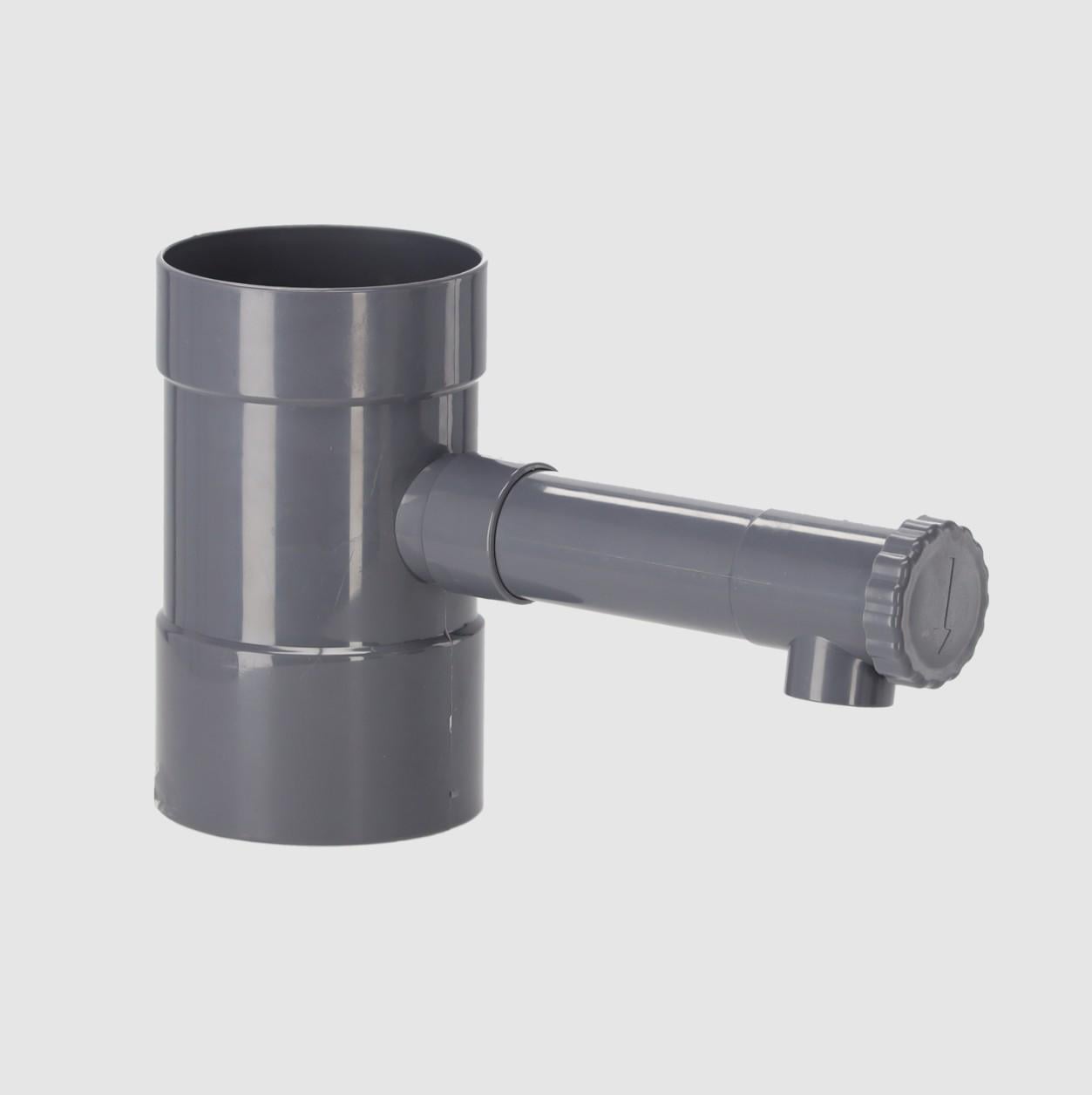 Водосборник дождевой воды с крыши в бочку Garden Line DES5998 100 мм Серый (24707876)