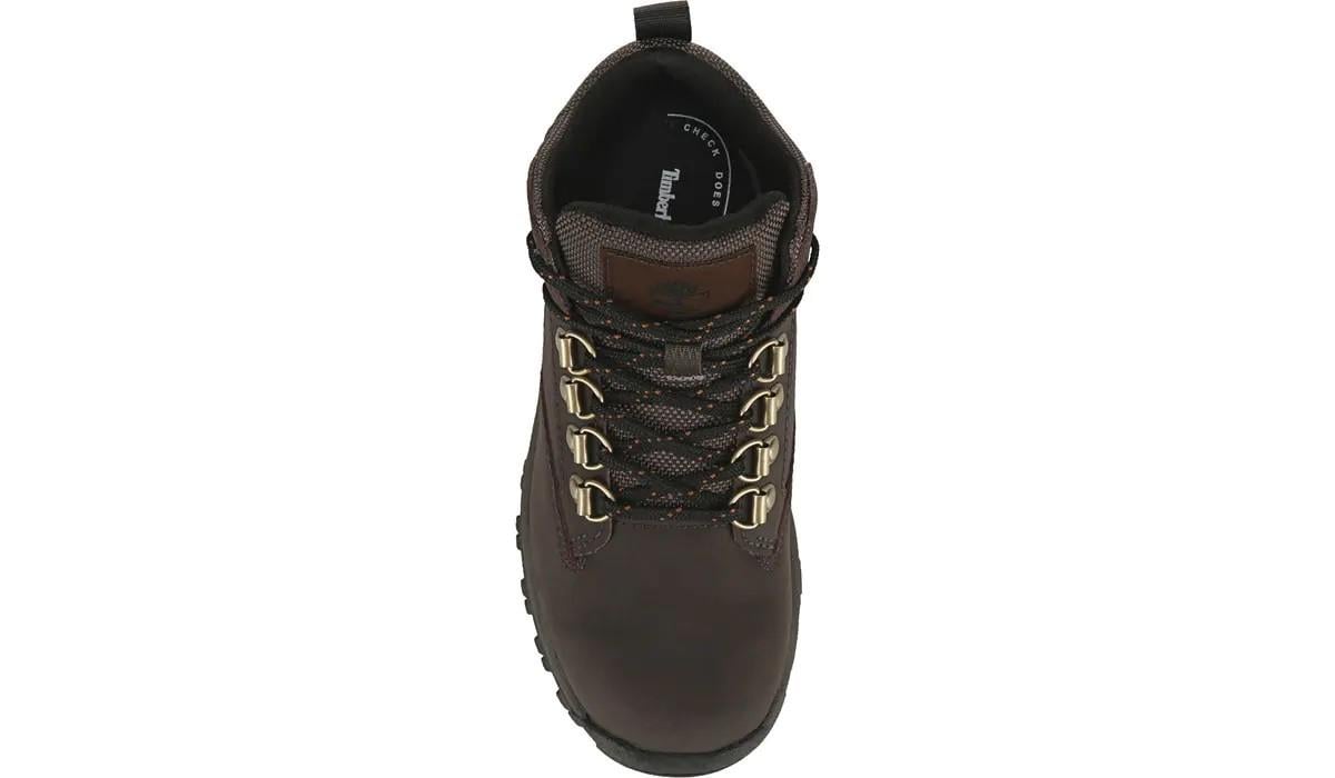 Ботинки детские зимние Timberland Keele Ridge Hiking Boot р. 1/32,5 21 см Dark Brown (13686941) - фото 5