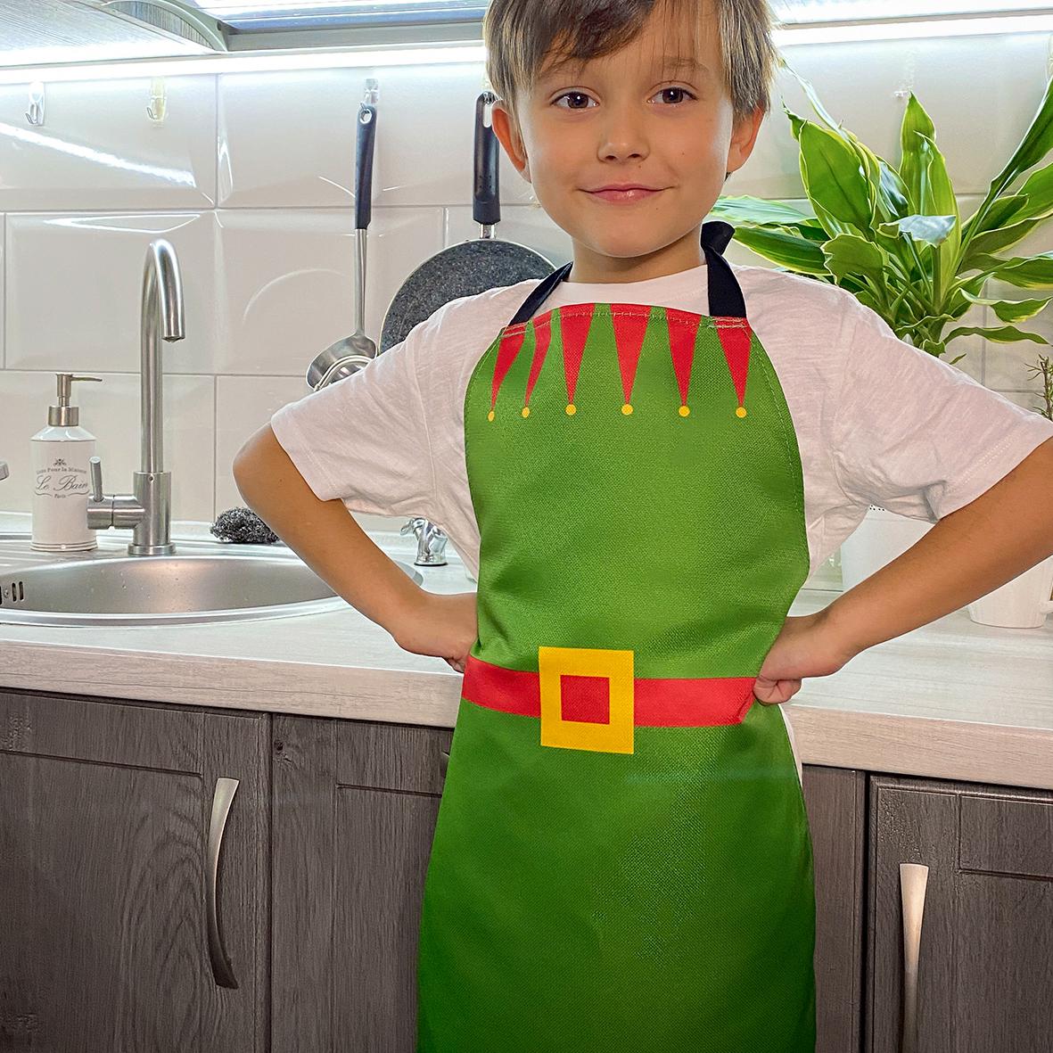 Фартук детский Сolorful Эльф 42х60 см (FRTCD_22NG002) - фото 4