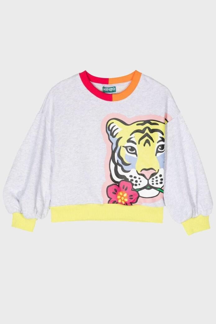 Світшот KENZO 15647 тигр 4 роки 104 см (32541145)