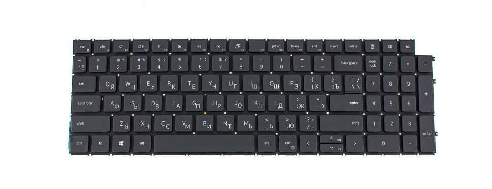 Клавиатура для ноутбука Inspiron 3525 с подсветкой клавиш (0W0FYR)