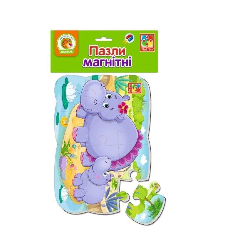 Пазли на магніті Vladi Toys А5 Бегемотики (VT3205-76) - фото 2 Пазли на магніті Vladi Toys А5 Бегемотики (VT3205-76) - фото 2