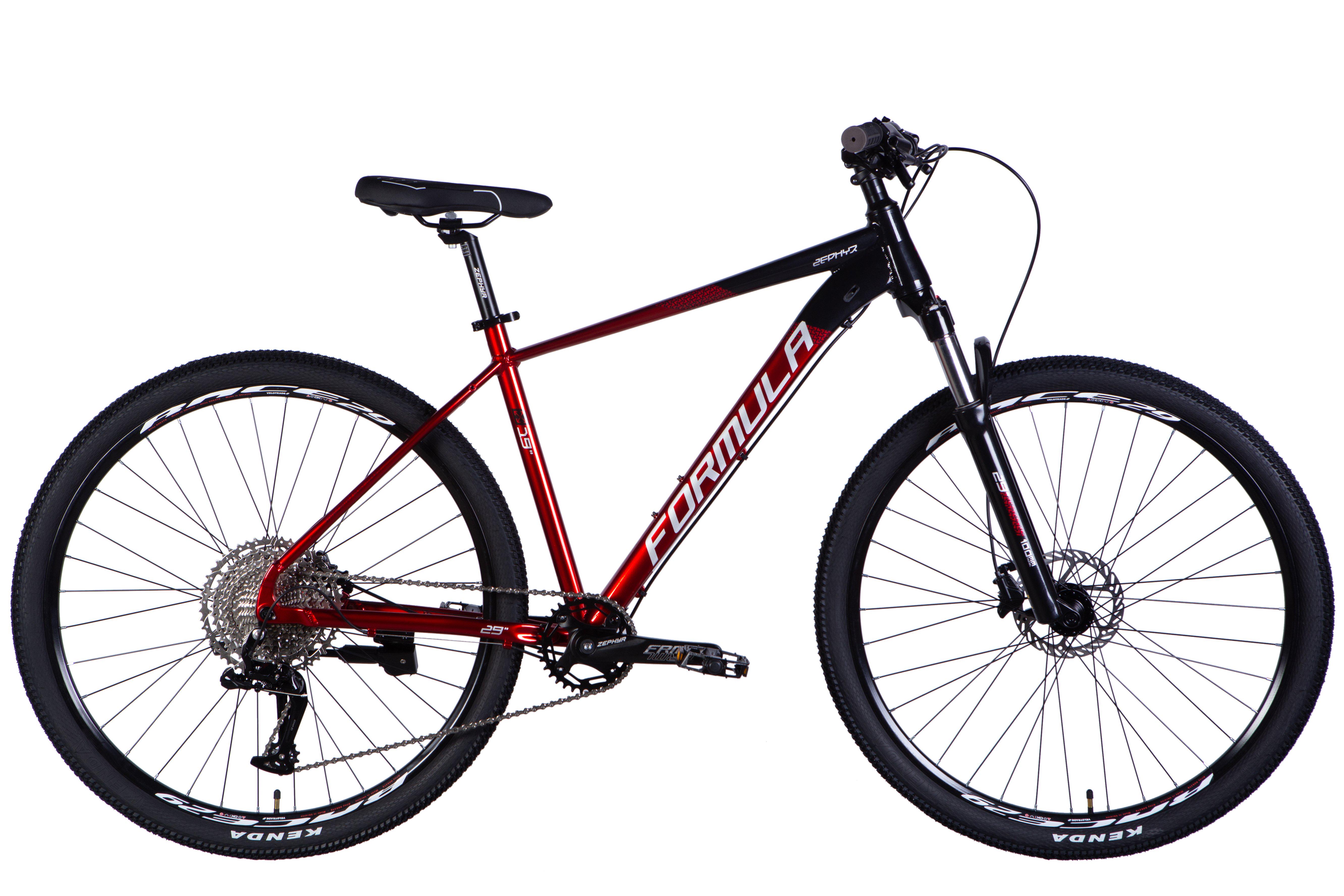 Велосипед Formula ZEPHYR EXPERT HDD Al 29"/19" 2025 Черный/Красный (6936116102517)