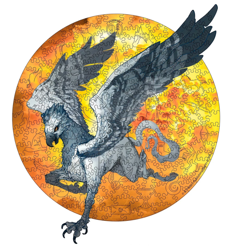 Пазл деревянный фигурный Woods Story Гарри Поттер Гипогриф XL (wship01-XL)