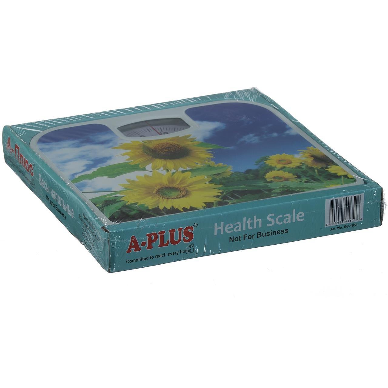 Ваги механічні підлогові A-Plus Соняшники (1651)