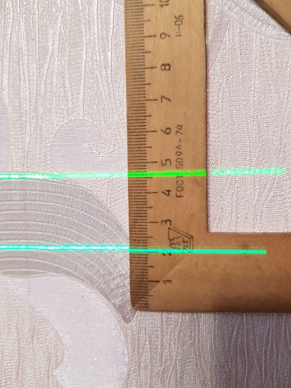 Лазерний рівень Fukuda 4GX діоди osram та штатив 2 м (MW94D) - фото 9