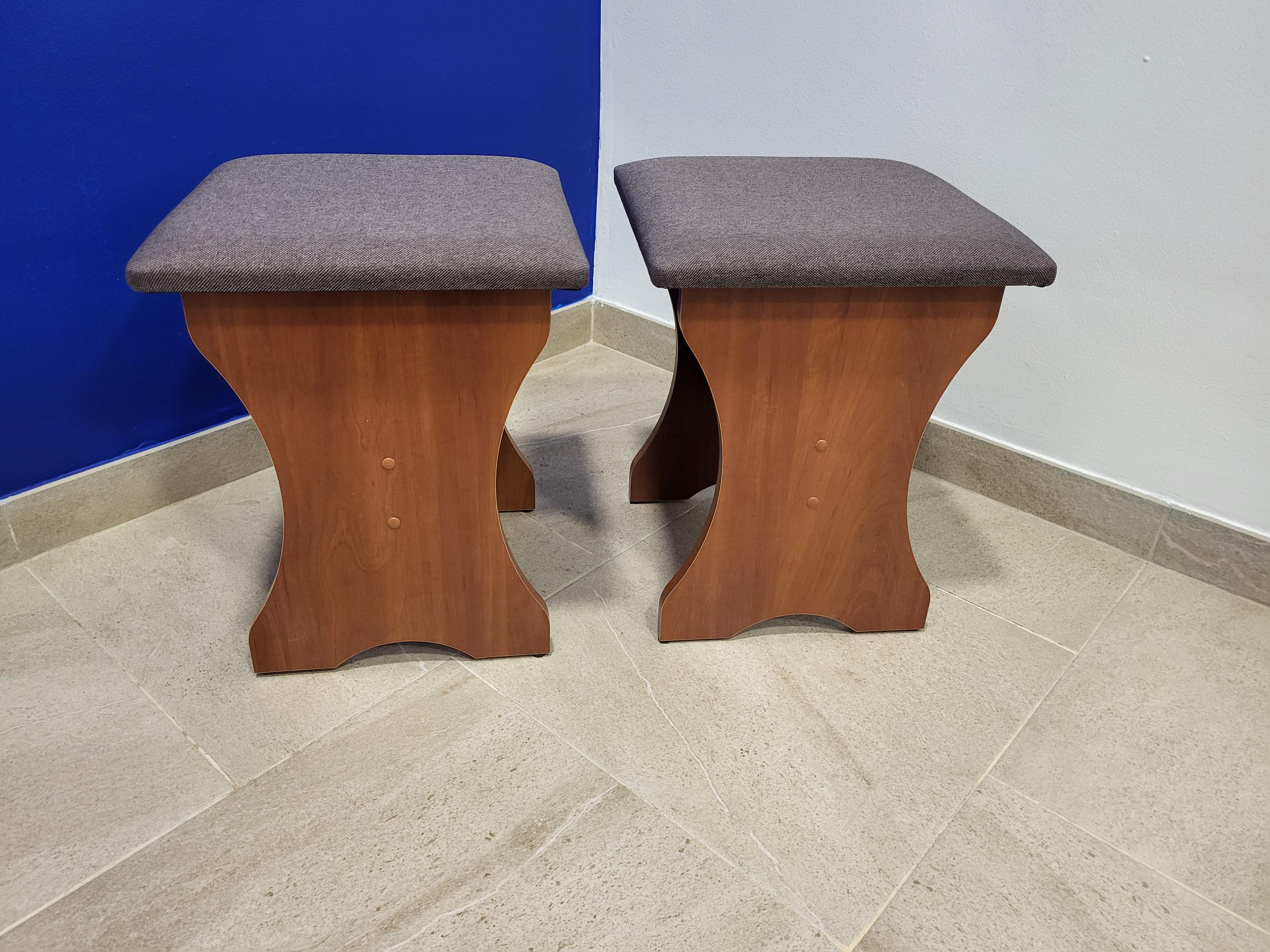 Комплект табуретов Семейный 35х35х44 см 2 шт. Яблоня/Бонус Нова (TT-Y-BN)