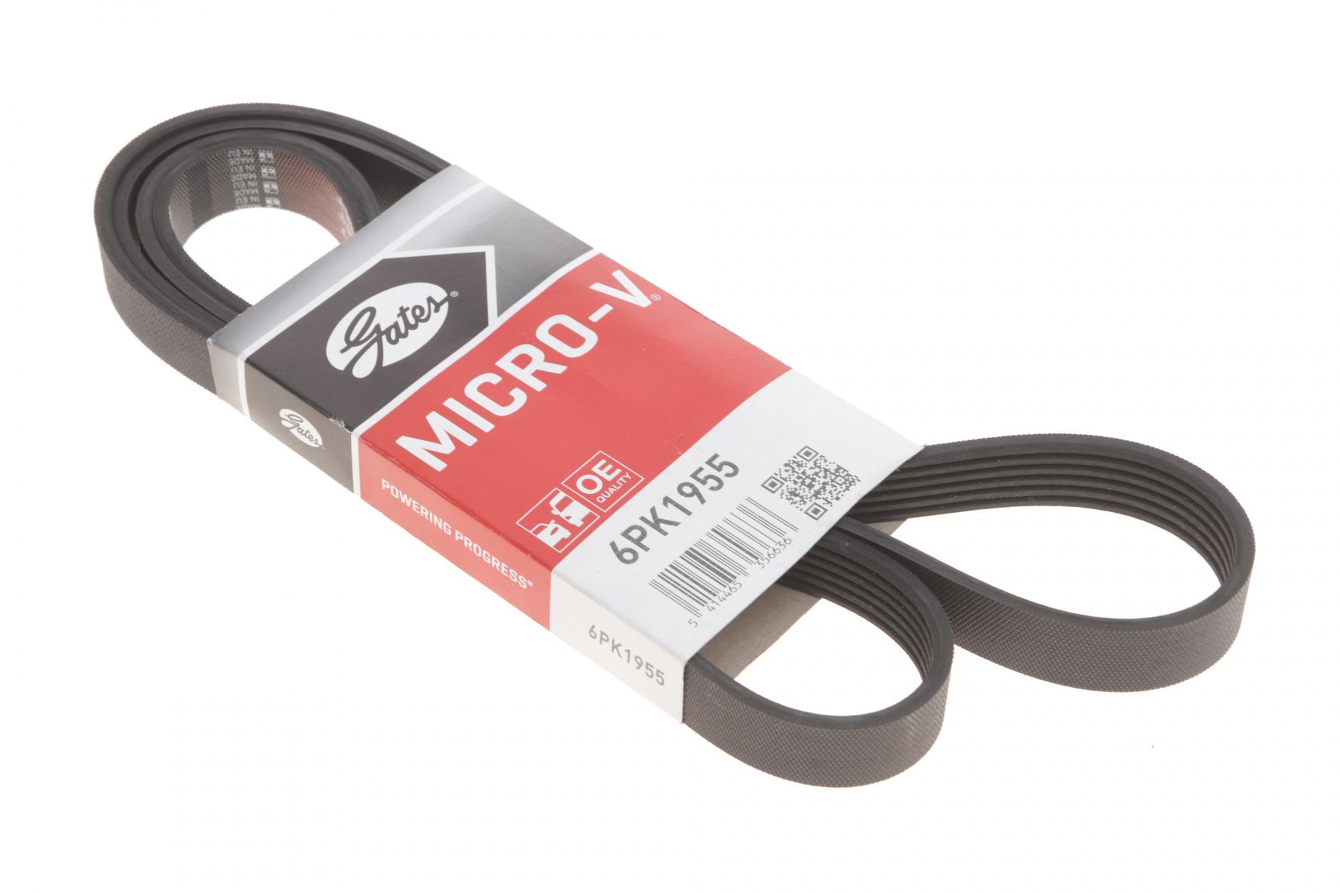 Ремень генератора GATES для Ford Transit 2.3 16V 00-06 RWD (6PK1955)