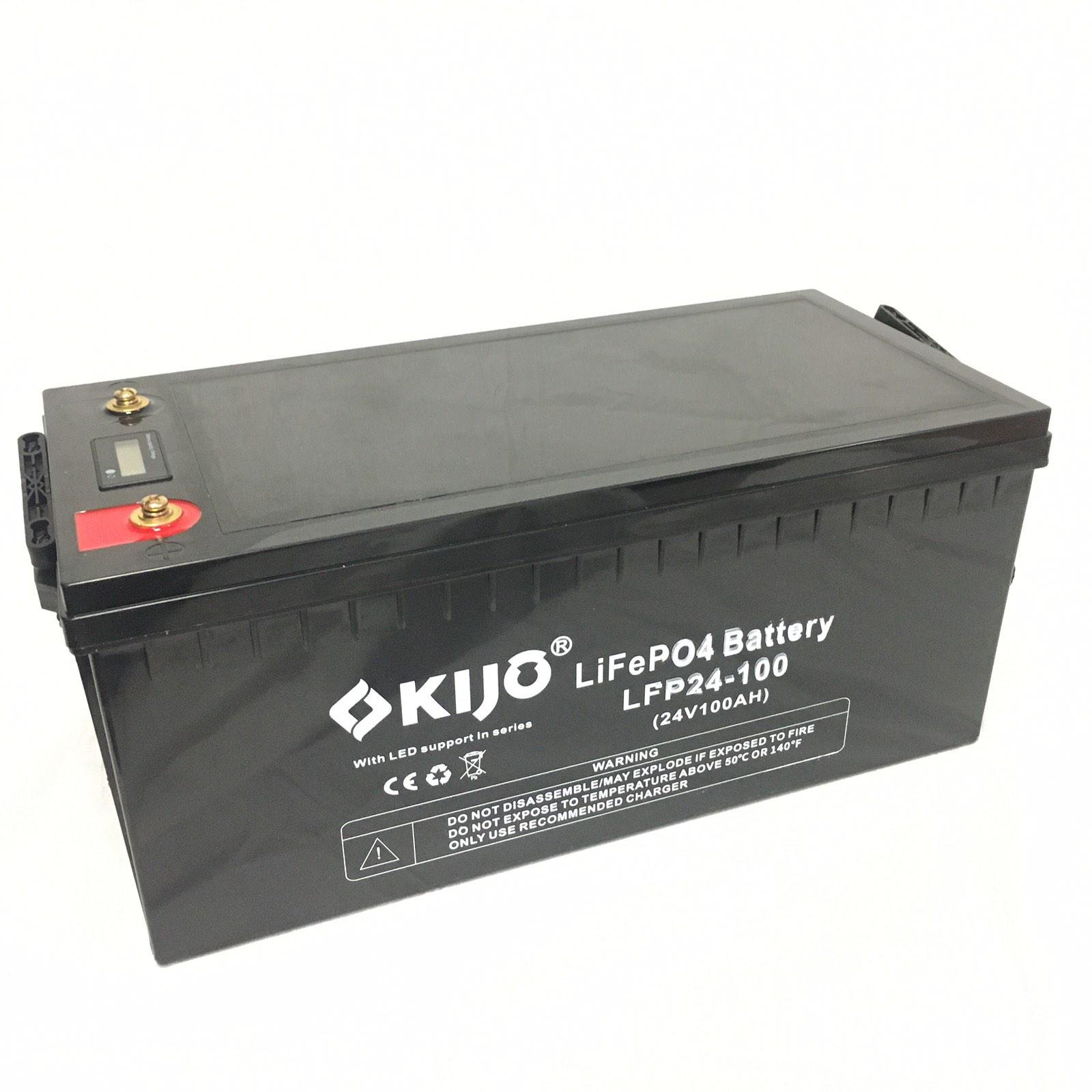 Аккумулятор литиевый Kijo Battery Battery FePO4-24 V 100 Ah