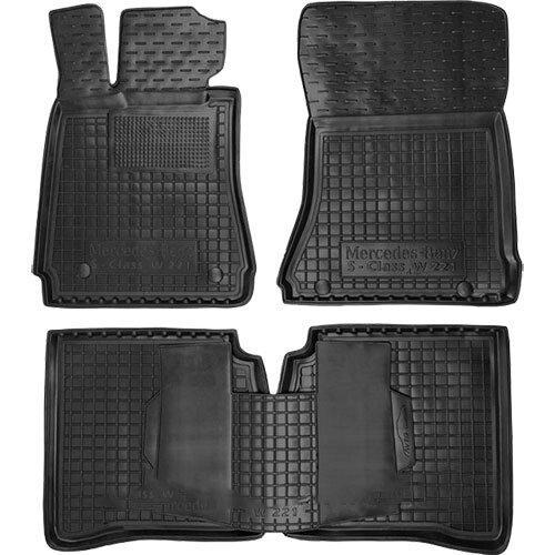 Коврики автомобильные AVTO-Gumm Mercedes-Benz S-Class W221 05-12 long Черный (11231)