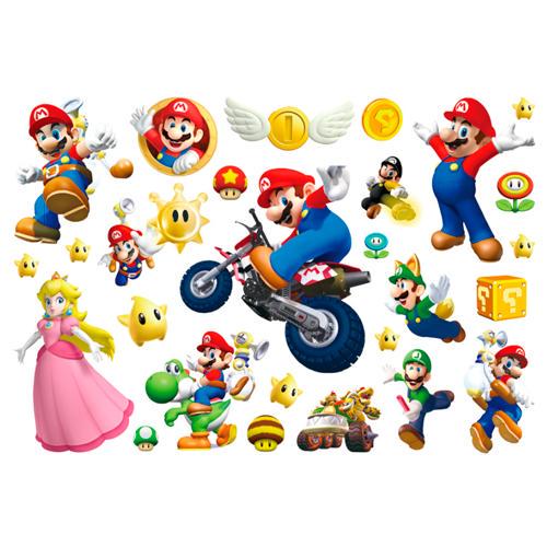 Детские татуировки Mario Tattoo Set (3701-6)