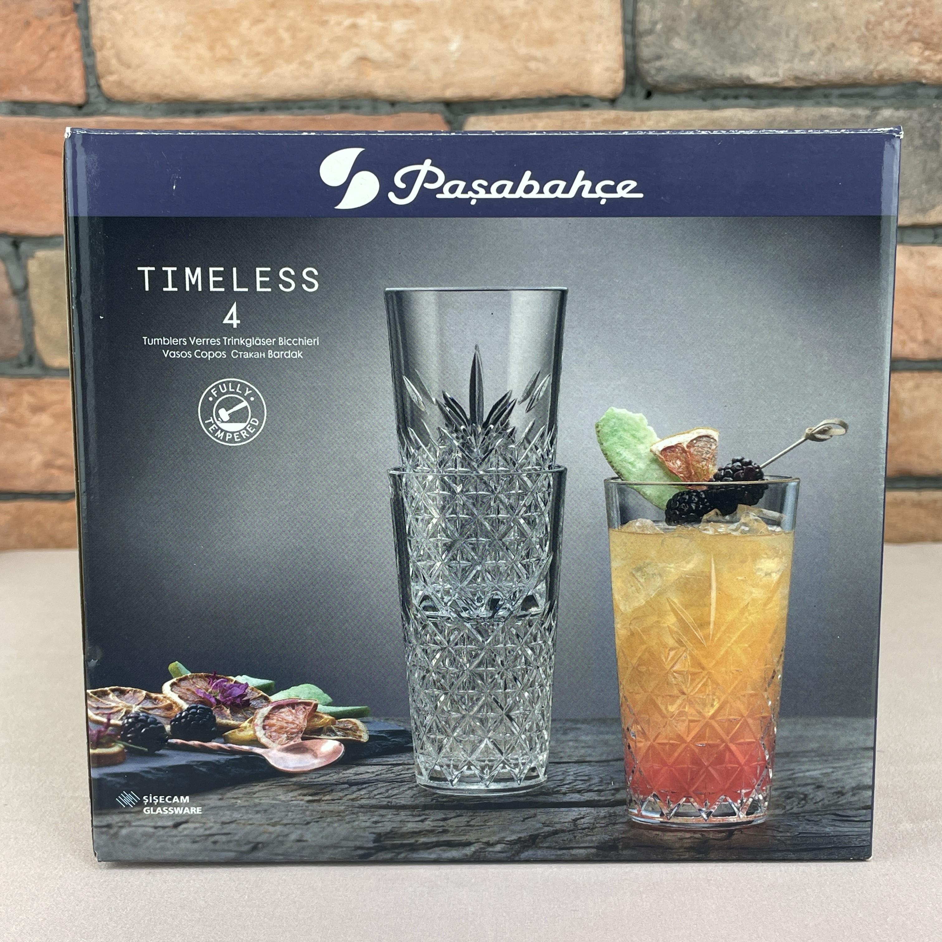 Набір стаканів для напоїв та коктейлів Pasabahce Timeless ПУ 520055 470 мл 4 шт. - фото 8