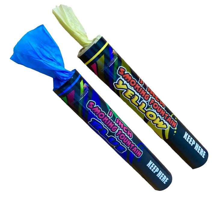 Дим для фотосесії Maxsem MA0511 60 секунд Жовтий/Синій