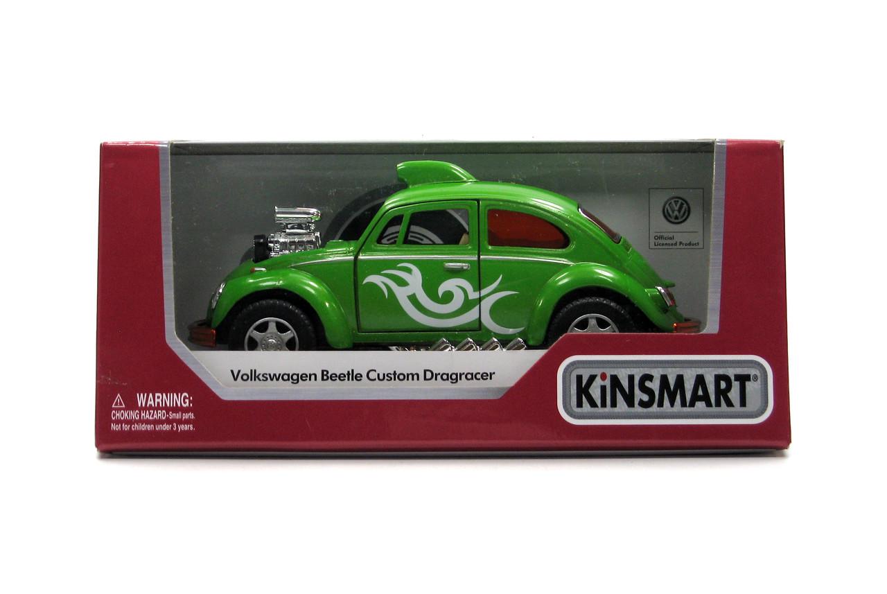 Машинка Kinsmart металева Volkswagen Beetle Custom Dragracer (KT5405W) - фото 9