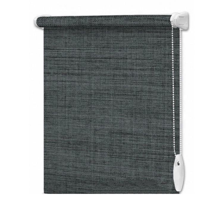 Рулонная штора термо blackout Wenster Меланж ВО 10 127,5х200 см открытого типа Черный (96819934)