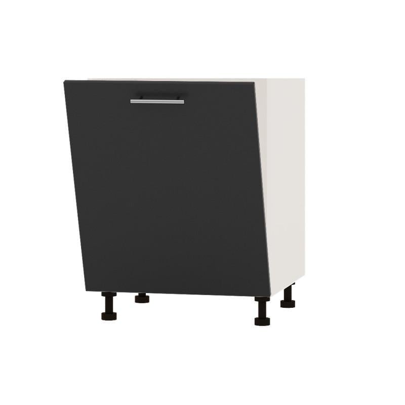 Фасад для посудомоечной машины Оптима ПМ-600 без столешницы 600х16х713 мм Антрацит (DTM-071467) Фасад для посудомоечной машины Оптима ПМ-600 без столешницы 600х16х713 мм Антрацит (DTM-071467)