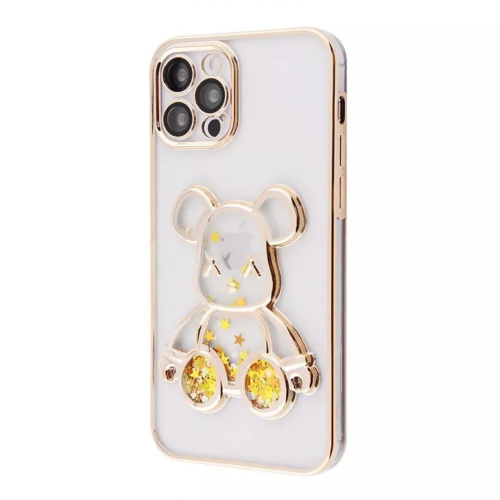 Чохол для телефона PRC Shining Bear Case iPhone 12 Pro Max Gold