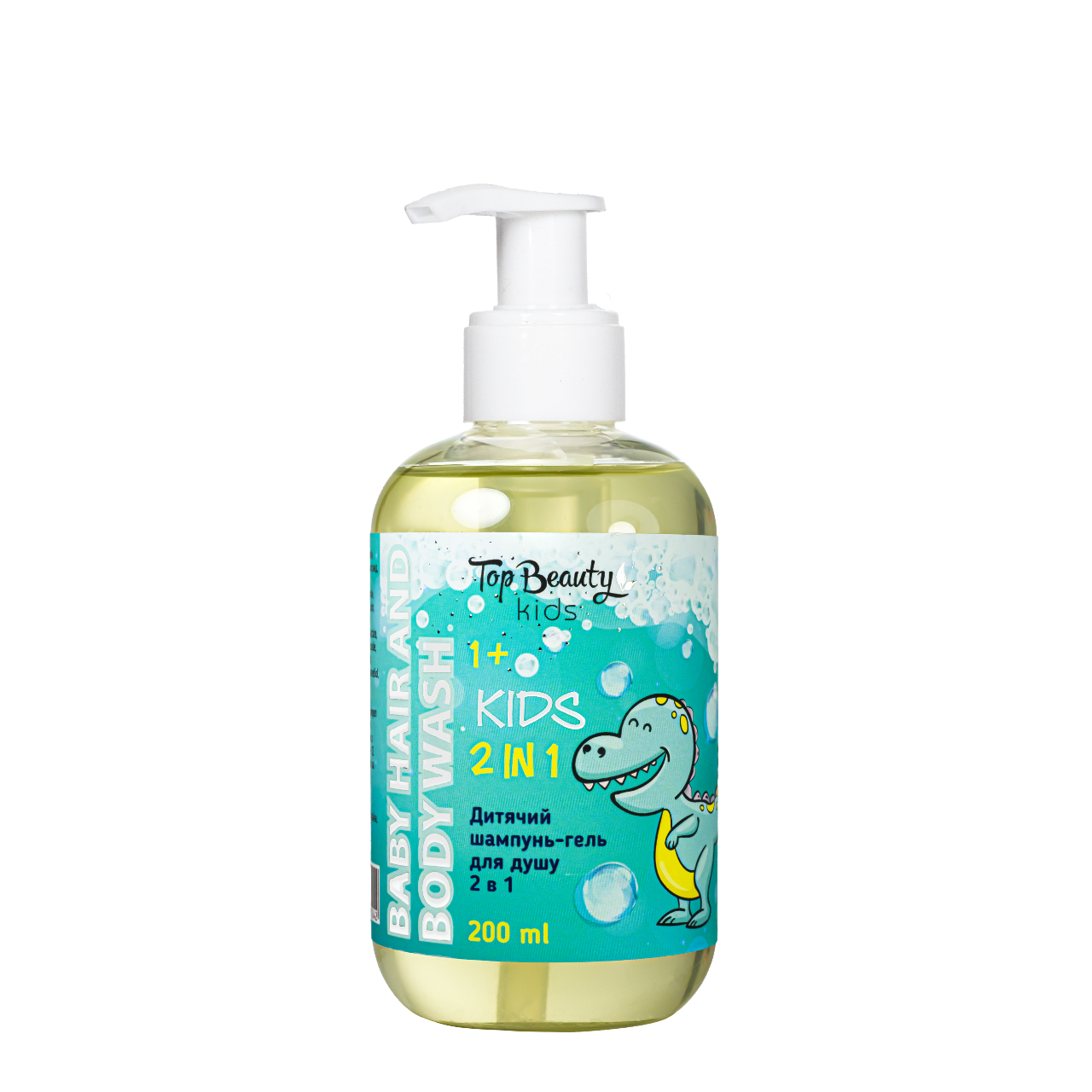 Шампунь та гель для душу Top Beauty Baby Hair Body Wash дитячий від 1 року 200 мл