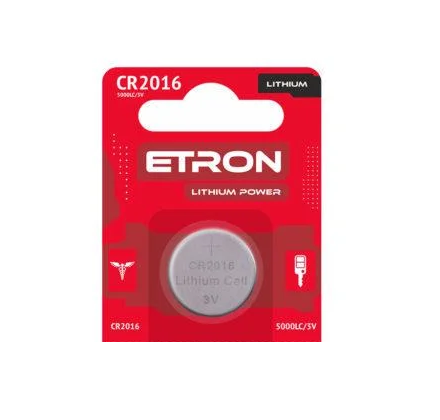 Батарейка литиевая ETRON СR2016 3V (29924234)