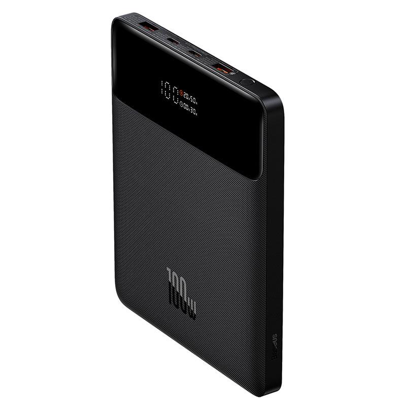 Портативное зарядное устройство Baseus 20000 mAh PD/QC 100W 3A PPDGL-01 Black (d2e7c302) - фото 1