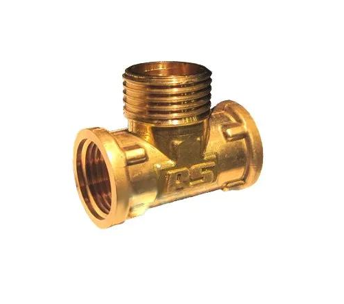 Тройник STA Ц4362 латунь внутренняя-наружная-внутренняя 1" (127729)