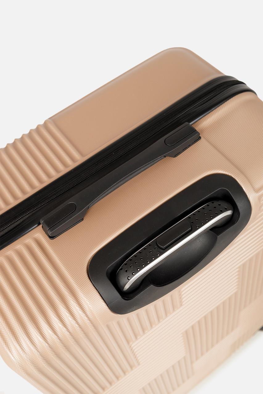 Чемодан женский S Золотистый (ЦБ-00268538) - фото 7 Чемодан женский S Золотистый (ЦБ-00268538) - фото 7