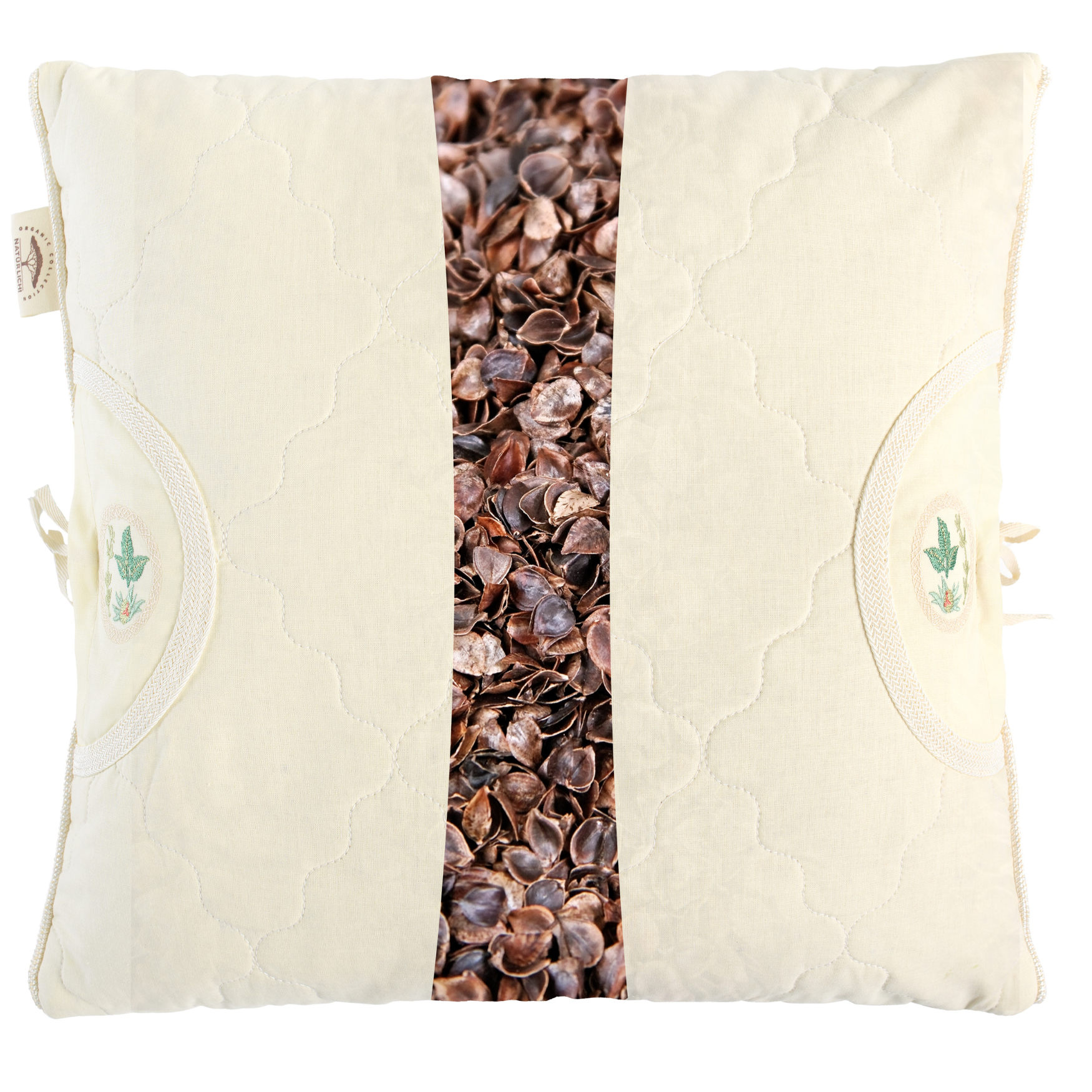 Подушка ортопедична IDEIA Aromavita з гречаним лушпинням 40х40 см (1438550653)