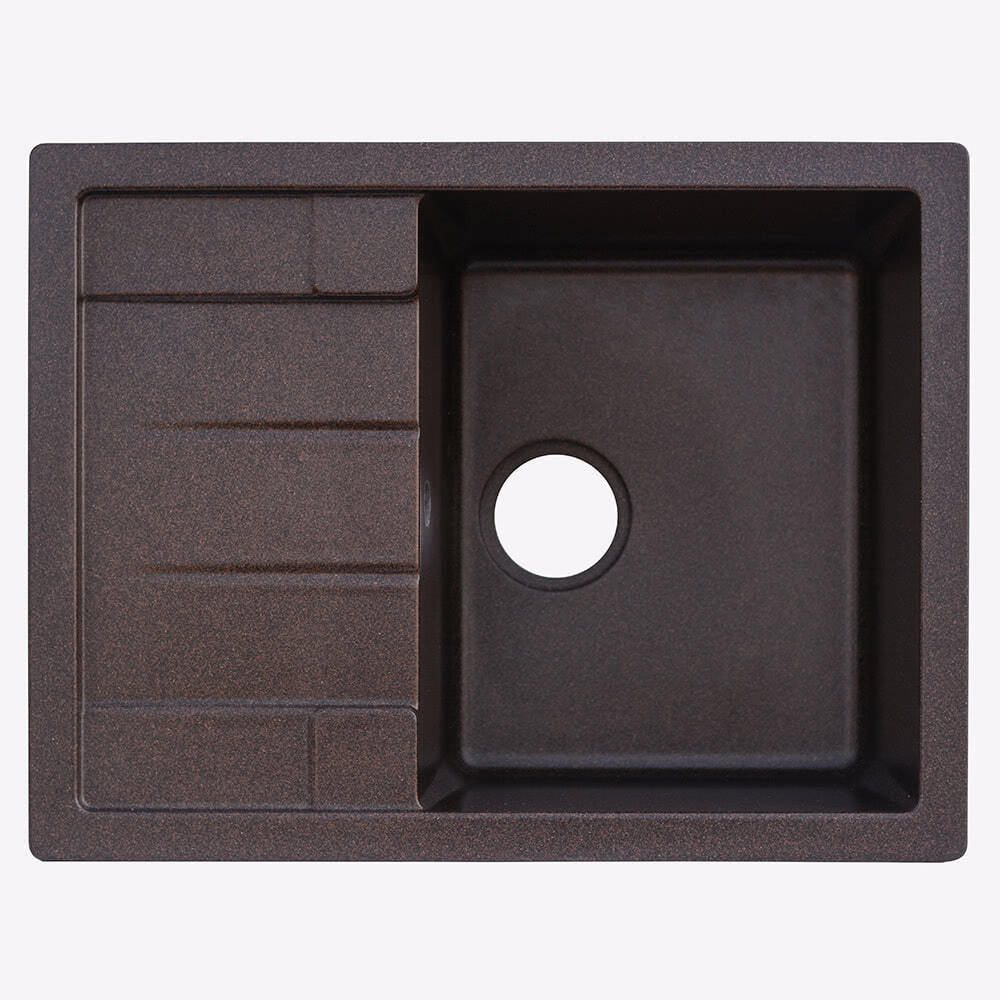 Мойка кухонная Platinum Intenso 6550S Шоколад (23213)