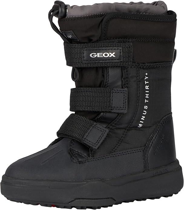 Сапоги зимние Geox Bunshee р. 35 Black/Dk Grey (19414832)