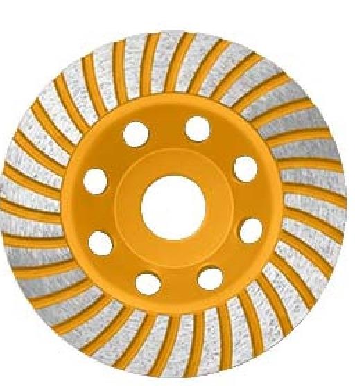 Диск турбо шлифовальный INGCO чашечный 115 мм (CGW011151) Диск турбо шлифовальный INGCO чашечный 115 мм (CGW011151)