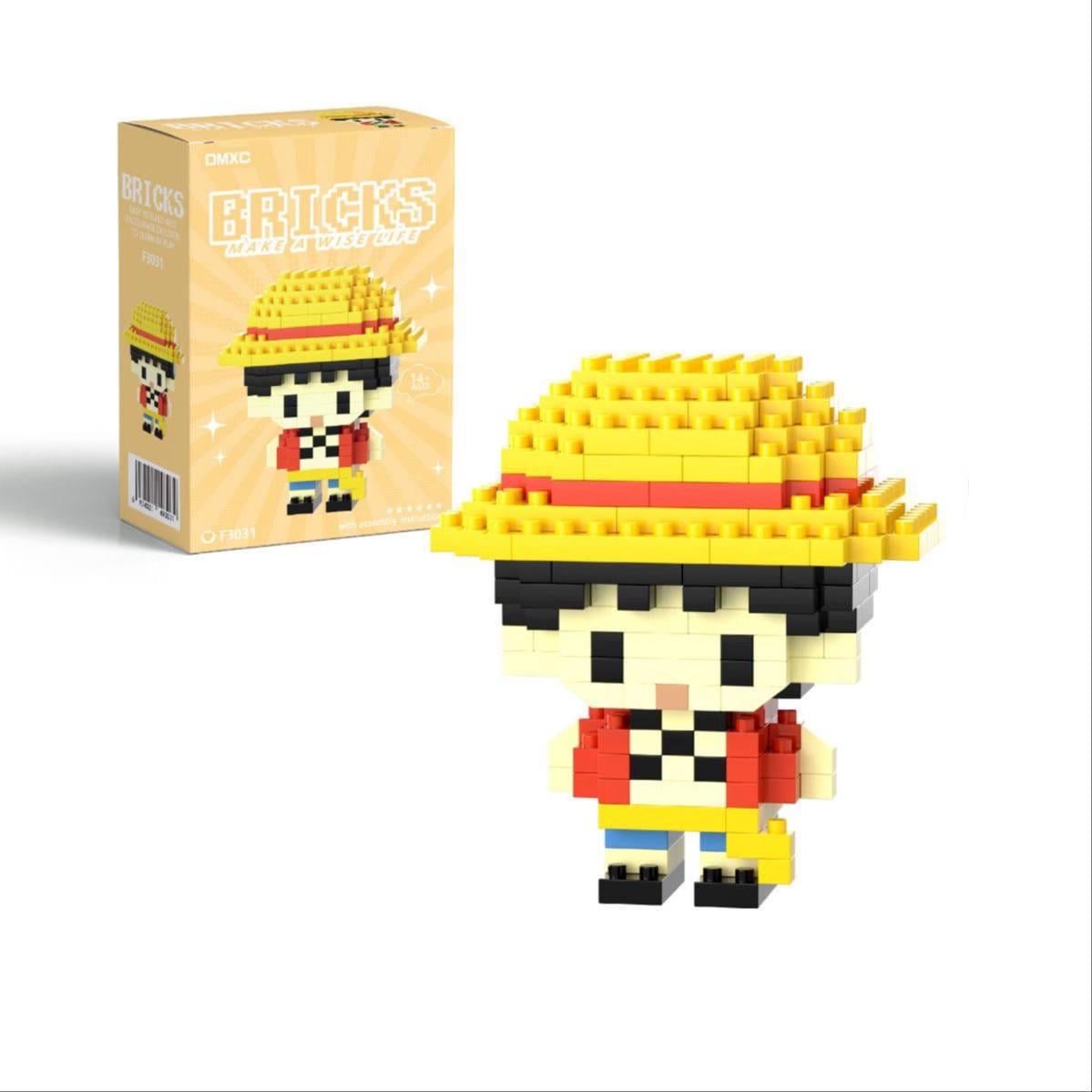 Мини-конструктор 3D Bricks One Piece Ван Пис Большой куш: Коллекционная фигурка Манки Д. Луффи Monkey D. Luffy (2983824229)