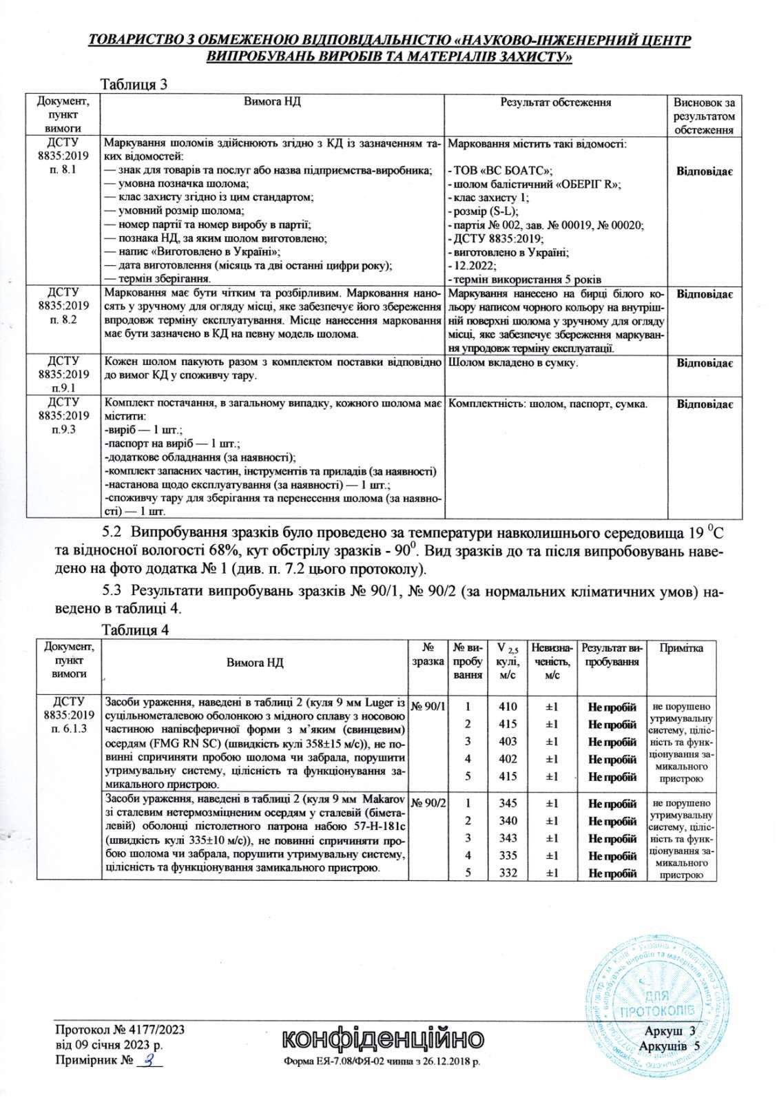 Каска-шлем кевларова военная ОБЕРЕГ R-PRO класс 1 ДСТУ NIJ IIIa Мультикам (SLT - 708090) - фото 16