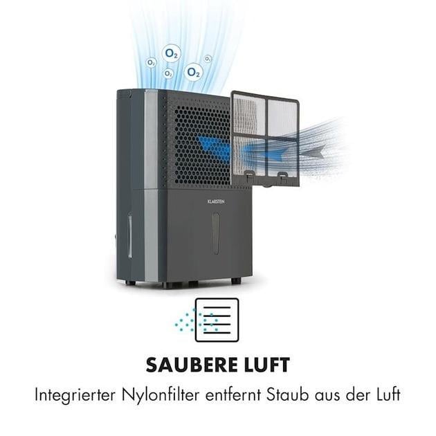 Осушитель воздуха KLARSTEIN DryFy 10 (10032662) - фото 8
