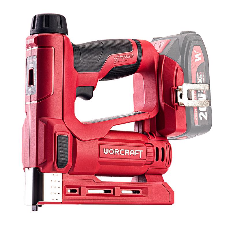 Степлер аккумуляторный комбинированный Worcraft CNS‑S20LiC без аккумулятора и зарядного устройства (13285)
