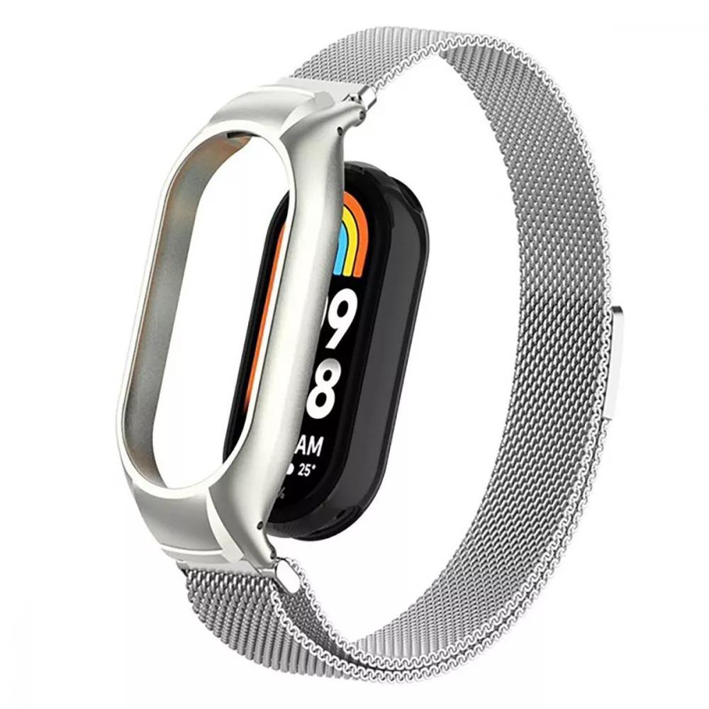 Ремешок PRC Milanese Loop для фитнес-браслета Mi Band 5/6 Silver Ремешок PRC Milanese Loop для фитнес-браслета Mi Band 5/6 Silver
