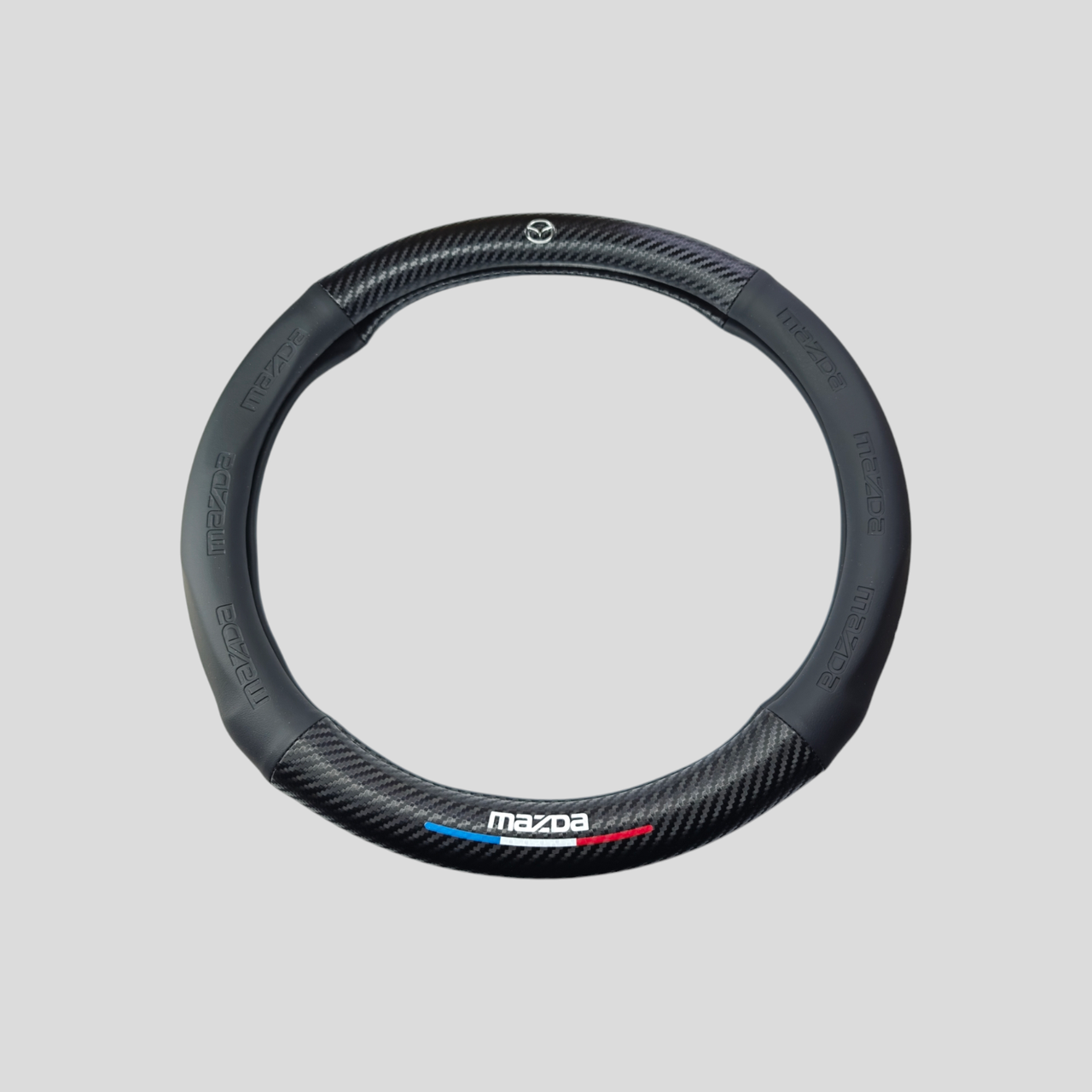 Чехол на руль для автомобиля с логотипом Mazda (2404938141) Чехол на руль для автомобиля с логотипом Mazda (2404938141)