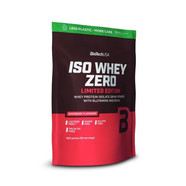 Протеин BioTech Iso Whey Zero 500 г Малина (197V8027)