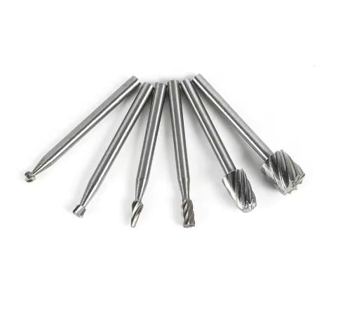 Набор универсальных HSS фрез для фрезерных станков 10 шт. (457476) - фото 3