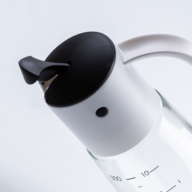 Пляшка для олії оцту TS Kitchen з гравітаційною кришкою кухонна 300 мл Чорний (HP16297B) - фото 3 Пляшка для олії оцту TS Kitchen з гравітаційною кришкою кухонна 300 мл Чорний (HP16297B) - фото 3