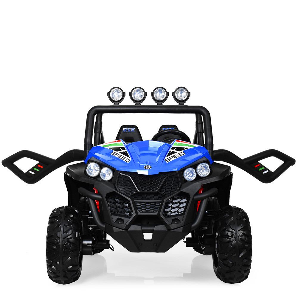 Детский электромобиль Bambi Racer M 3454 джип с ручкой газа 1500 W Синий (M 3454 (2) - фото 2