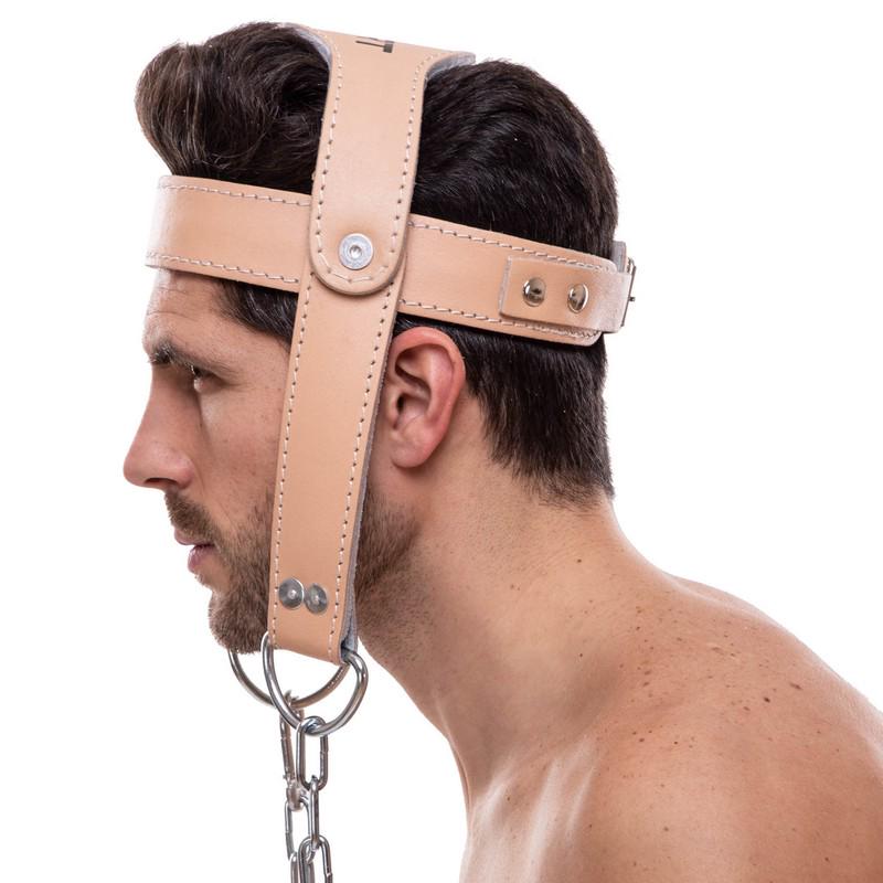 Упряж тренажер для тренування м'язів шиї Zelart SB-165186 Бежевий (SB-165186) - фото 3 Упряж тренажер для тренування м'язів шиї Zelart SB-165186 Бежевий (SB-165186) - фото 3